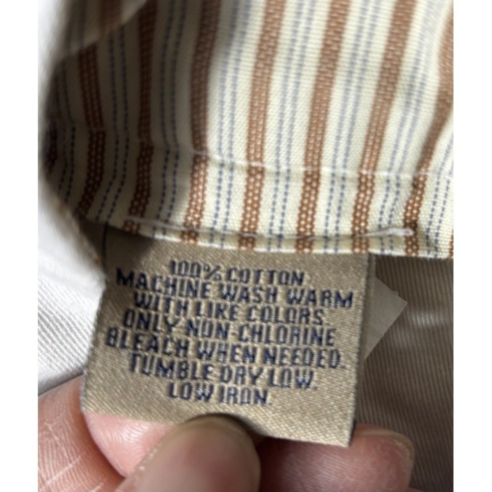 Bills Khakis Slim Fit Pants Mens 40 Beige Cotton Chino Dress Casual USA - Picture 8 of 9